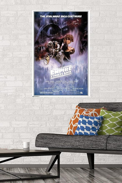 24X36 Star Wars: Saga - The Saga Continues Wall Poster, 36L" x 24W", Unframed Version