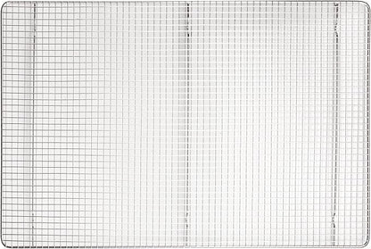 Winco Wire Sheet Pan Grate/Cooling Rack, Stainless Steel, Full Size