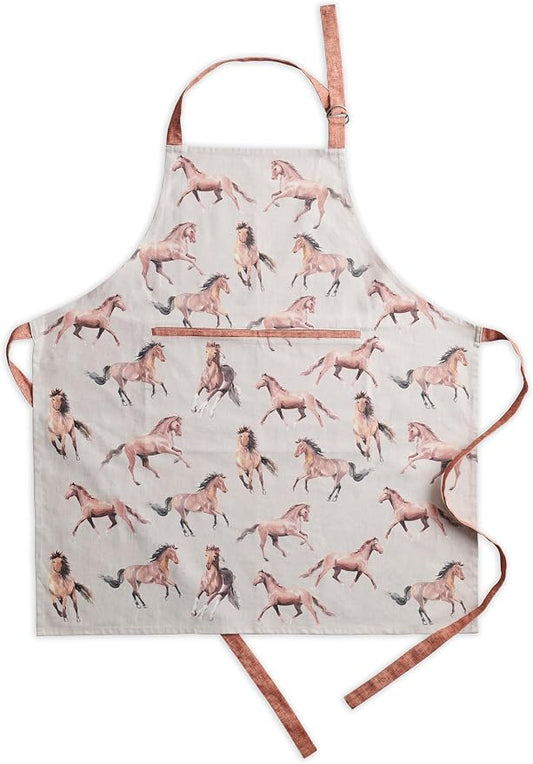 Maison d' Hermine 100% Cotton Apron for women with Pocket Kitchen Chef Apron for Men Cooking Spring Summer