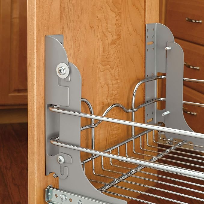 Rev-a-Shelf 5WB2-1822-CR 17.75" x 22" Double Pullout Wire Basket