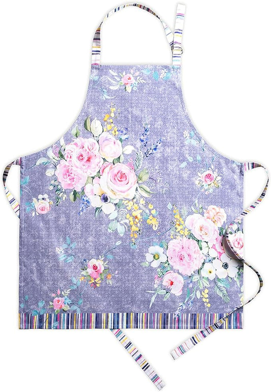 Maison d' Hermine 100% Cotton Apron for women with Pocket Kitchen Chef Apron for Men Cooking Spring Summer