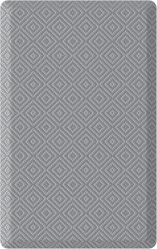 Ophanie Kitchen mats for Floor, Kitchen Rugs, 20x32 Anti Fatigue Standing Cushioned Mat, Waterproof, Comfort Ergonomic mat for Office, Home, Sink, 1/2 inch Thick Memory Foam Grey Non-Slip Bottom