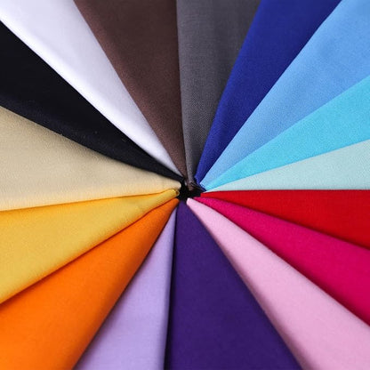 18 * 21inch Cotton Fabric, Premium Fabric Pure Quilting Fat Quarter Bundles Patchwork for Sewing DIY Craft (Colorful-16, 16PCS)