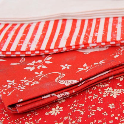 Threadart Exclusive 20 Fat Quarter Bundles - Sunshine Vintage Prints 100% Cotton Fabric - Premium 100% Cotton Quilting Fabric - No Duplicates - Full Size Fat Quarters 18"x21" - Sunshine
