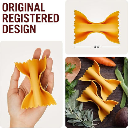 Monkey Business Farfalloni-Shaped Pot Holders – Mini Silicone Pinch Mitts | Fun Silicone Pot Gripper & Kitchen Gadget | Quirky Pasta-Inspired Kitchen Gadgets Collection