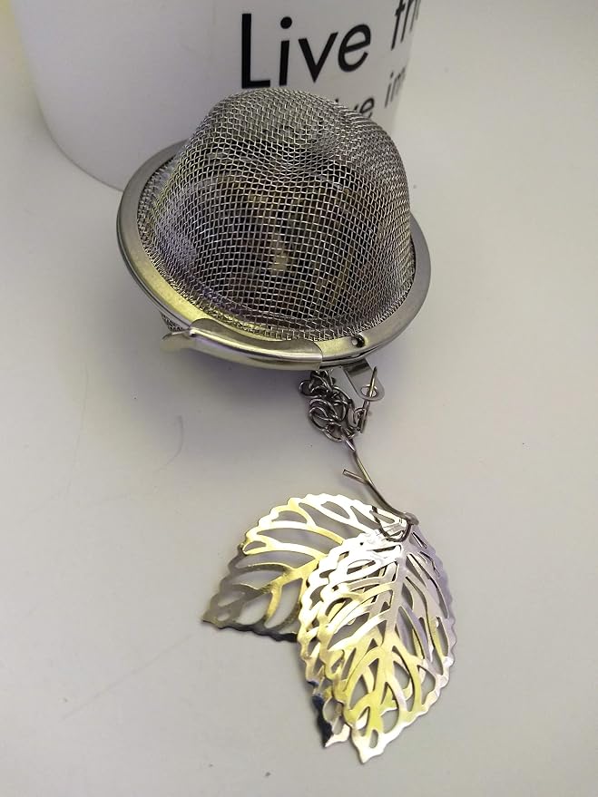 Leaves Tea Infuser Ball for Brewing Loose Dried Herbal Teas