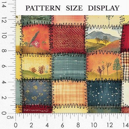 100% Cotton Fabric by the Yard – Turkish Quality Quilting & Sewing Fabric, 1 Yard x 1.69 Yards Wide, Patchwork Cotton for Crafts