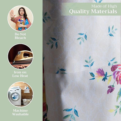 Maison d' Hermine 100% Cotton Apron for women with Pocket Kitchen Chef Apron for Men Cooking Spring Summer