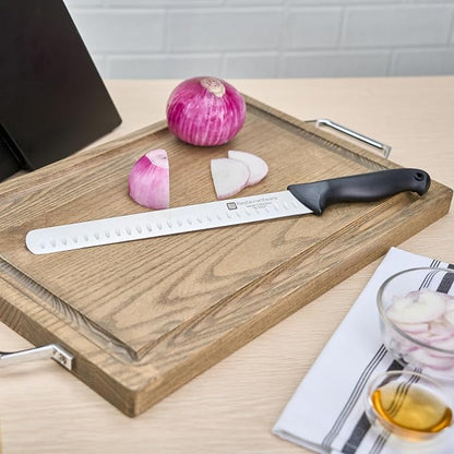 Restaurantware Sensei Back of the Haus - 11-inch Slicing Knife - Professional Chef's Kitchen Knife - Durable German Steel - Stain Resistant - With HACCP Coding For Food and Allergen Safety