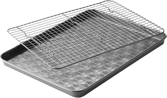 Taste of Home® Baking Sheet 18 x 13 inch with 17.5 x 12.5 inch Non-Stick Cooling Rack