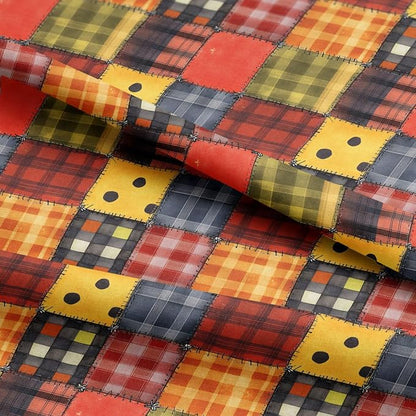 100% Cotton Fabric by the Yard – Turkish Quality Quilting & Sewing Fabric, 1 Yard x 1.69 Yards Wide, Patchwork Cotton for Crafts