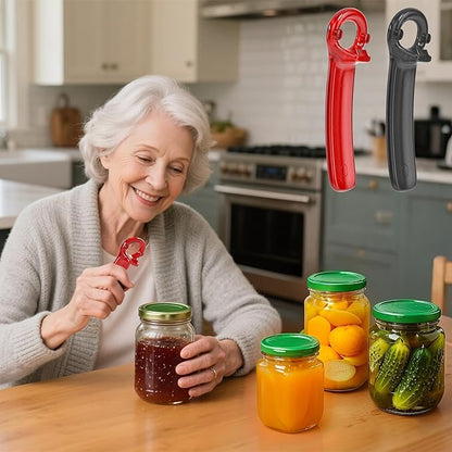 1 Pcs Readaeer Jar Opener for Weak Hand & Seniors with Arthritis (Red)