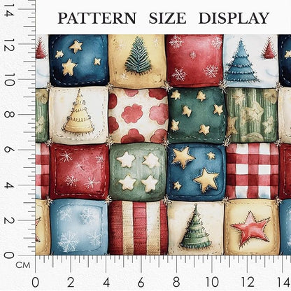 100% Cotton Fabric by the Yard – Turkish Quality Quilting & Sewing Fabric, 1 Yard x 1.69 Yards Wide, Patchwork Cotton for Crafts