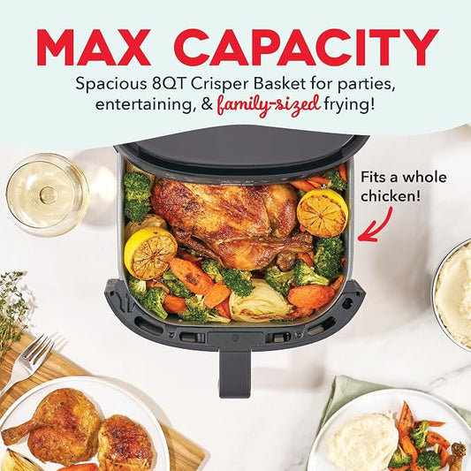 Dash Tasti-Crisp® 8QT Max Pro Air Fryer