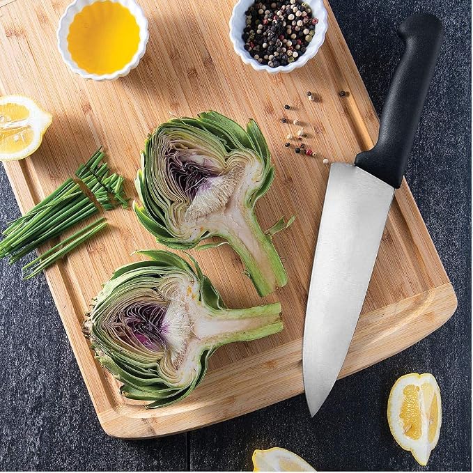 chef knife 8 Inch - kitchen knife European steel - best chef knife for High Carbon Stainless Steel - Chopping knives for Budding Kitchen, cooking knives, and for professional chef knives