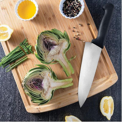 chef knife 8 Inch - kitchen knife European steel - best chef knife for High Carbon Stainless Steel - Chopping knives for Budding Kitchen, cooking knives, and for professional chef knives