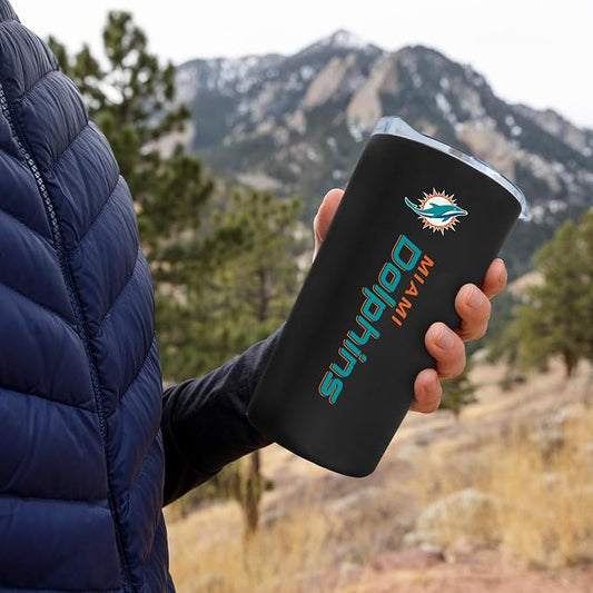 Rico Industries NFL Football Soft Touch, Easy Grip Tumbler