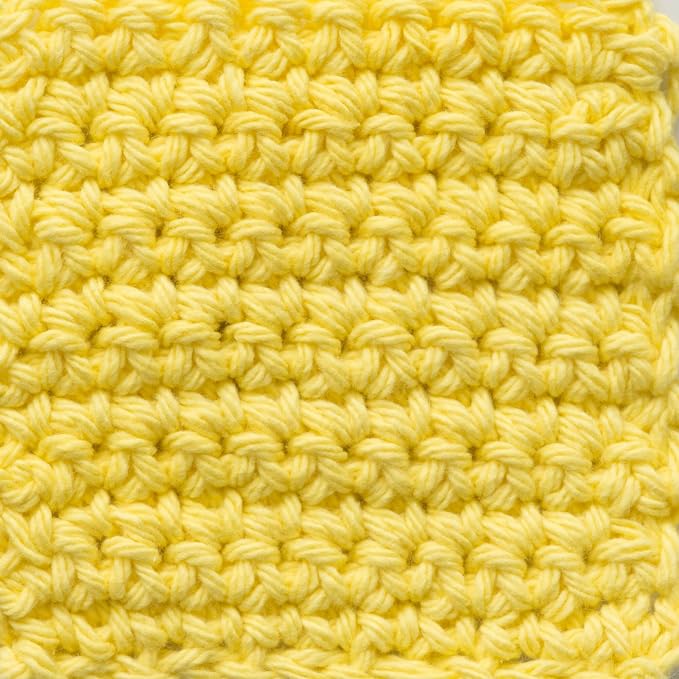 Lily Sugar'n Cream 100% Cotton Yarn 6-Pack Bundle with Bella's Crafts Stitch Markers (Rainbow)