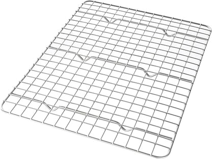 USA Pan Quarter Sheet Oven Safe Nonstick Baking and Cooling Rack