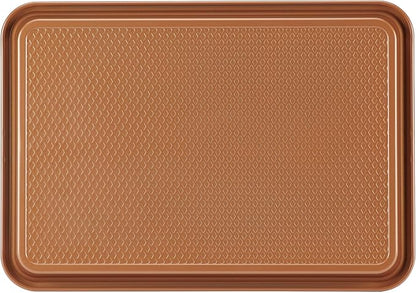 Ayesha Curry Kitchenware Bakeware Nonstick Baking Cookie, Loaf, Cake Pan Set, 7-Piece, Copper
