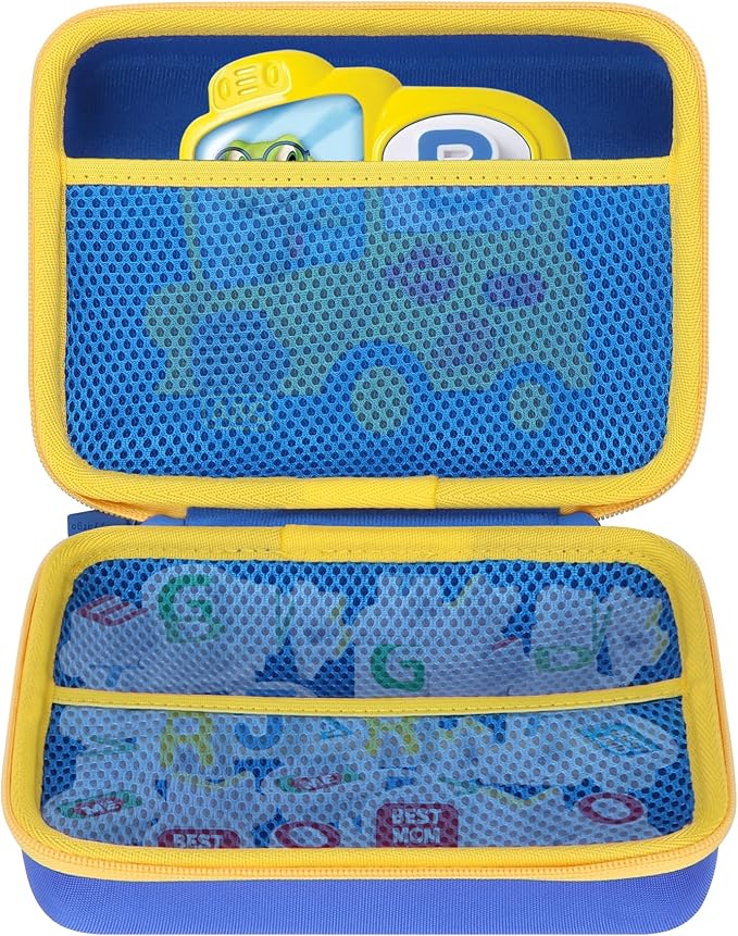 Storage Case Compatible with Leapfrog Fridge Phonics Magnetic Letter Set (Blue + Yellow)