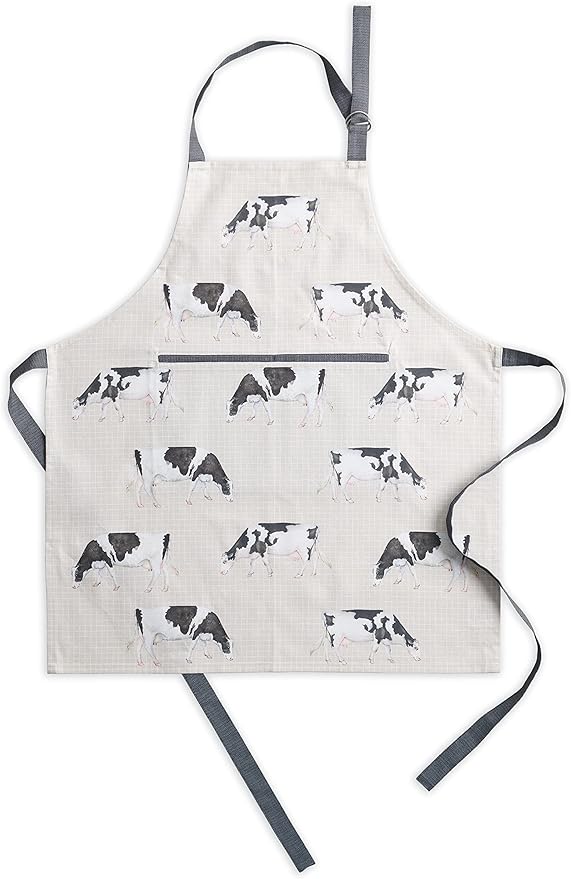 Maison d' Hermine 100% Cotton Apron for women with Pocket Kitchen Chef Apron for Men Cooking Spring Summer