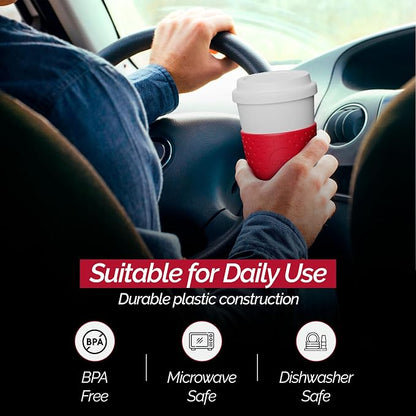 Copco Acadia Travel Mug, 16-Ounce, Cherry Red