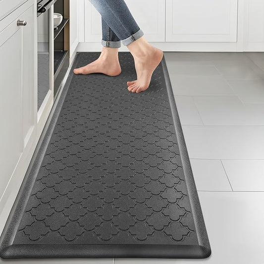 HEBE Kitchen Mat Cushioned Anti Fatigue Kitchen Floor Mat Runner 20"x60" Non Slip Kitchen Mats for Floor Waterproof Kitchen Rugs and Mats Comfort Mat for Standing Desk,Sink,Laundry