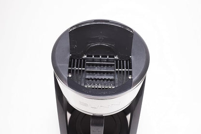 BUNN HB Heat N Brew Programmable Coffee Maker, 10 cup, Stainless Steel, 46500.0003
