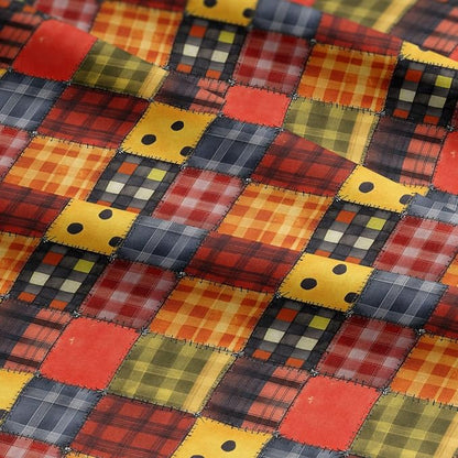 100% Cotton Fabric by the Yard – Turkish Quality Quilting & Sewing Fabric, 1 Yard x 1.69 Yards Wide, Patchwork Cotton for Crafts