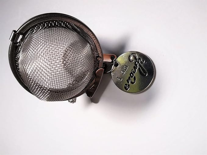 I Am Enough Tea Infuser Ball for Brewing Loose Leaf Herbal Teas
