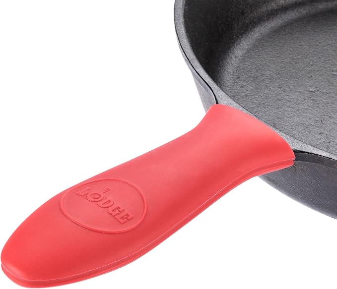 Lodge Cast Iron Set - 7-Piece Set - Pre-Seasoned Kitchen Essentials Set - Skillet, Griddle & Dutch Oven Included - PFAS-Free Non-Toxic Cookware