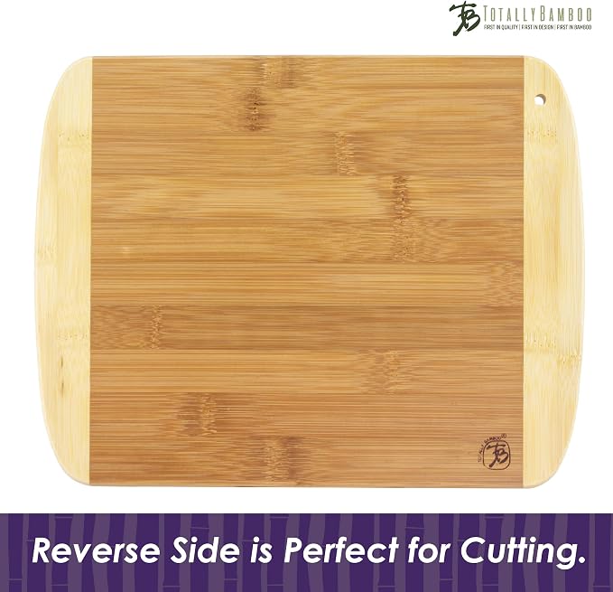 Totally Bamboo A Slice of Life New Jersey State Serving and Cutting Board, 11" x 8.75"