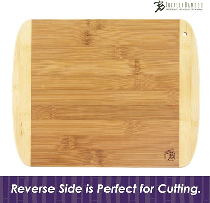 Totally Bamboo A Slice of Life New Jersey State Serving and Cutting Board, 11" x 8.75"