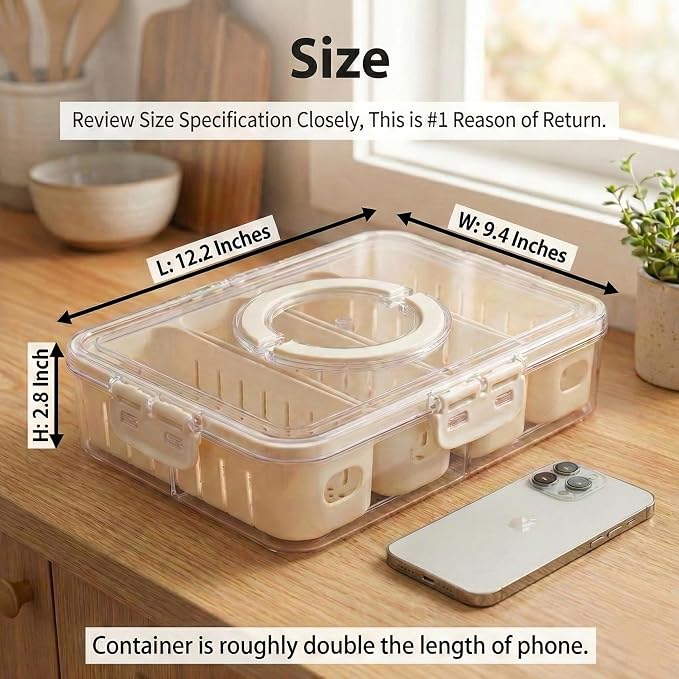[Dishwasher Safe] Salad Bar Containers for Fridge, Veggie Containers for Refrigerator, Salad Prep Containers for Fridge, Veggie Tray with Lid, Storage & Organizer for Fruit, Berry, Produce Keeper