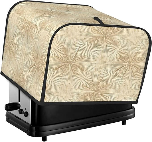 Boho Ethnic Pattern 4 Slice Toaster Cover Wide Slot Dustproof Bread Maker Cover Fingerprint Bakeware Protection Kitchen Appliance Cover Toaster Bag