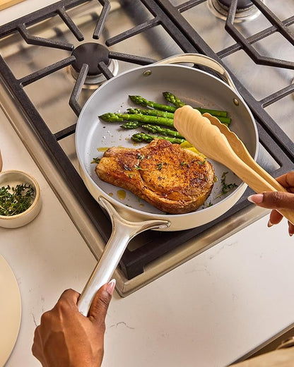 Caraway 10in (3qt) Saute Pan + 12in (4.5qt) Saute Pan Duo Sage