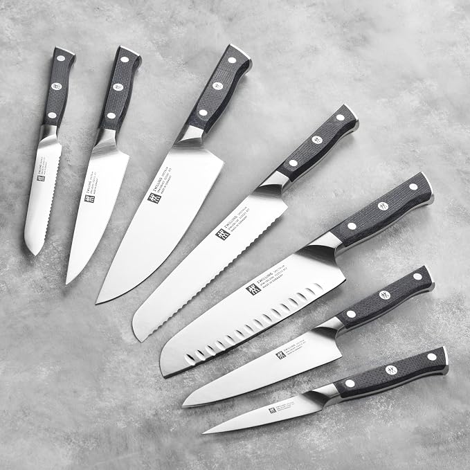 ZWILLING Spectrum 14-Piece Knife Block Set (Acacia Block)