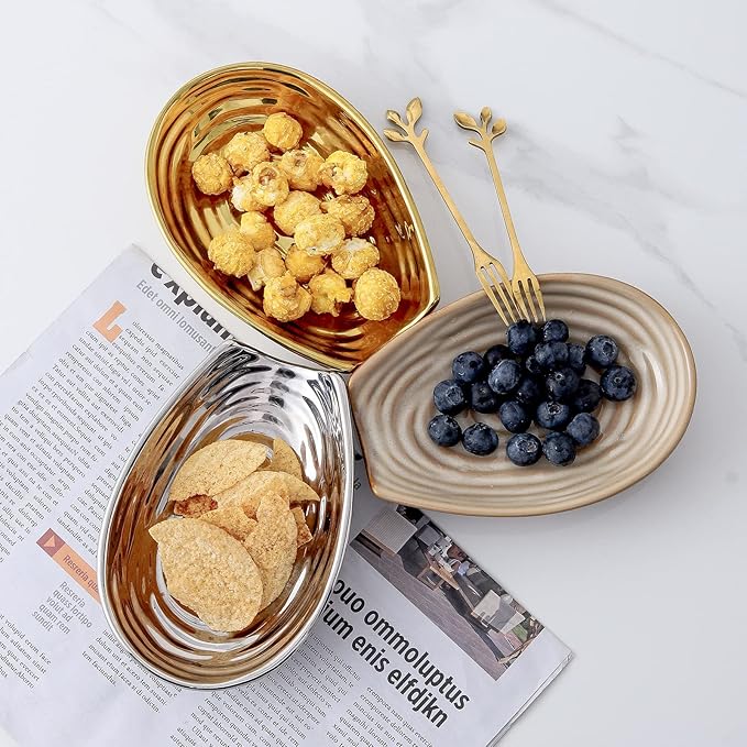 Hasense Spoon Rest for Stove Top, Ceramic Gold Spoon Holder for Kitchen Counter, Large Stable Heat-resistant Utensil Rest for Cooking Spatula Ladles and Tongs, Housewarming Gift, Home Kitchen Decor