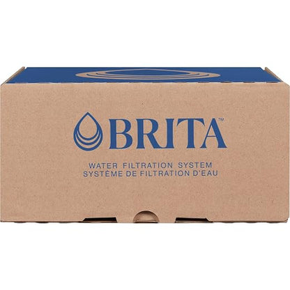 Brita Metro Small 6-Cup Water Filter Pitcher, WQA NSF/ANSI Certified, Mini-Fridge Friendly, Removes Chlorine Taste & Odor, Reduces Zinc, Copper & Mercury, 1 Standard Filter, Lasts 2 Months, Red