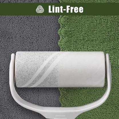Kitinjoy 24 Pack Kitchen Cloths Dish Towels (10" x 10", Grass Green), Super Soft and Absorbent Dish Cloths, Nonstick Oil Fast Drying Coral Velvet Microfiber Cleaning