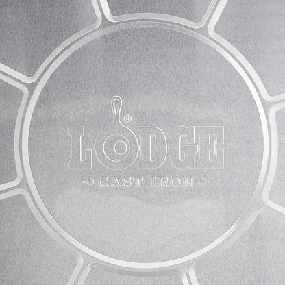 Lodge Silver 12 Inch Aluminum Foil Dutch Oven Liner - 100% Recyclable Dutch Oven Liner - Easy Camp Cooking Cleanup - 12 Pack