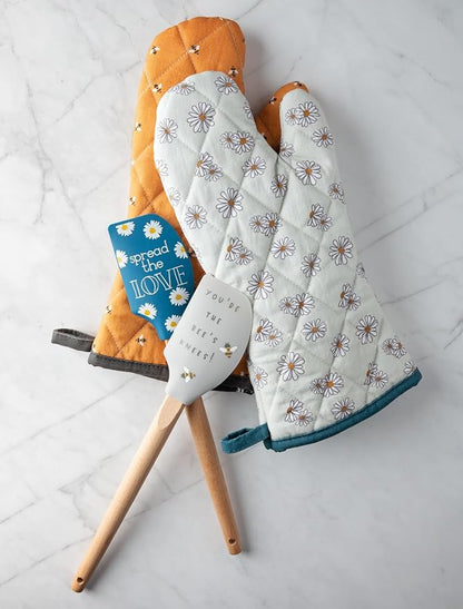 Karma, Silicone Spatula with Wood Handle Heat Resistant, Baking, cooking and Mixing Spatulas, Modern Farmhouse Kitchen Décor, Gift for Chef, Cooks, Housewarming Gift, Cat