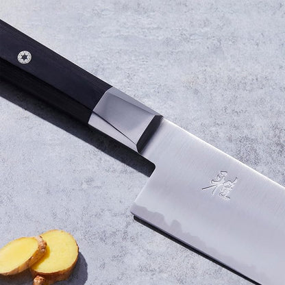 Miyabi Koh Japanese Fine Edge Santoku Knife,5.5-inch, Small Kitchen Knife, Pakkawood Octagon-shaped Handle, Hand-honed Blade Finished with Katana Edge, Handcrafted in Seki, Japan