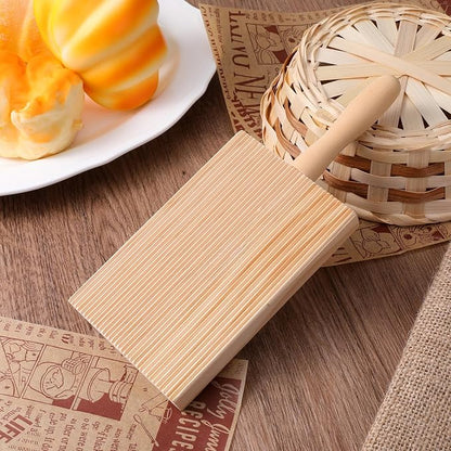 Gnocchi Board and Gnocchi Pasta Maker Wooden Pasta Rolling Board with Roller Paddle Authentic Shaper Tools for Lovers