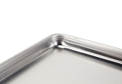 Vollrath Wear-Ever Half-Size Sheet Pan, 18-Inch x 13-Inch, Open-Bead, Aluminum, NSF