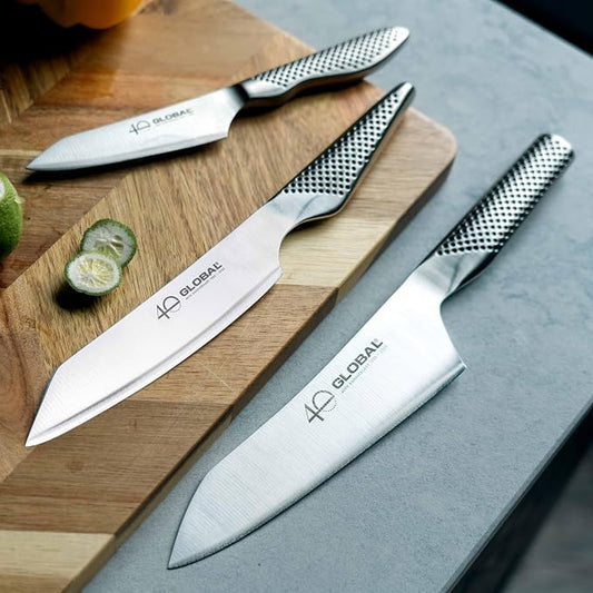 Global 40th Anniversary 3 Piece Knife Set