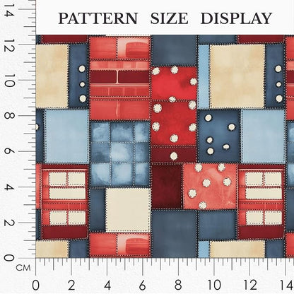100% Cotton Fabric by the Yard – Turkish Quality Quilting & Sewing Fabric, 1 Yard x 1.69 Yards Wide, Patchwork Cotton for Crafts