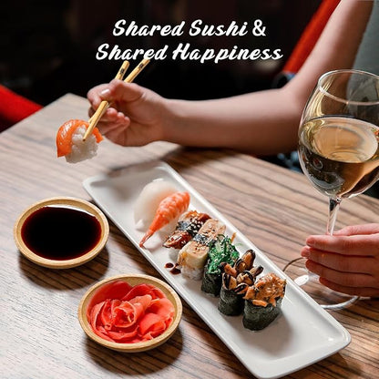 Delamu Sushi Making Kit, 22 in 1 Sushi Kit for Beginners/Pros Sushi Makers, with Bamboo Sushi Mats, Sushi Rolling Tube, Onigiri Mold, Rice Paddle, Sushi Knife, Guide Book & More