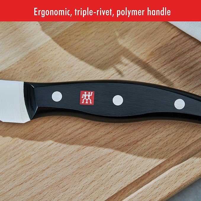 ZWILLING Twin Signature 15-Piece Razor-Sharp German Knife Block Set, Made in Company-Owned German Factory with Special Formula Steel perfected for almost 300 Years, Dishwasher Safe